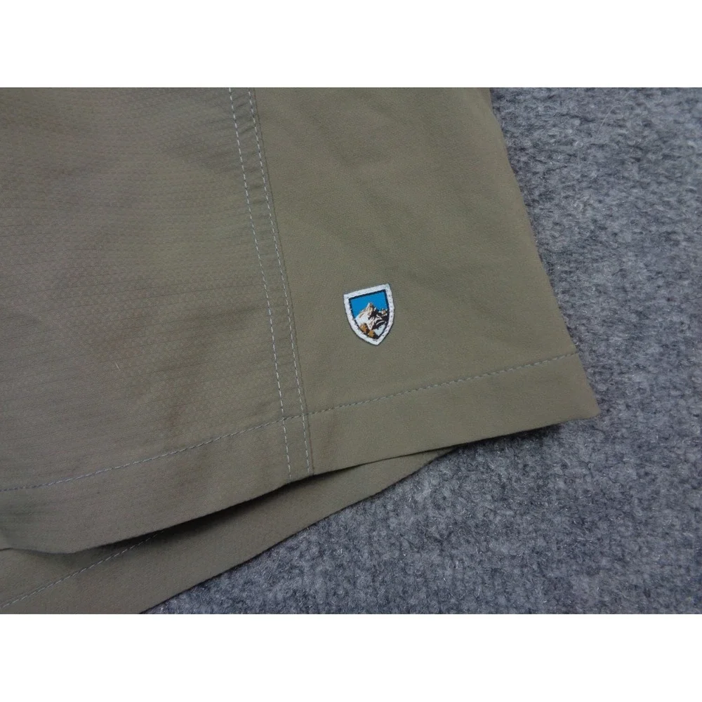 Kuhl Silencr Kargo Shorts Mens 36 Brown Hiking Outdoor Technical Cargo